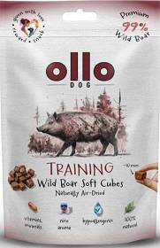 Ollo Air-Dried Wild Boar Cubes Przysmaki z dziczyzną dla psa 80g