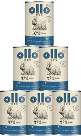 Ollo Pure Rabbit Adult Karma z królikiem dla psa 8x400g PAKIET