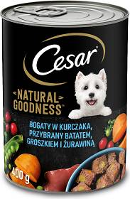 Cesar Adult Karma z kurczakiem dla psa 400g