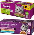 Whiskas Mix Smaków i Aromatyczna Mieszanka Karma w galaretce i sosie dla kota 80x85g