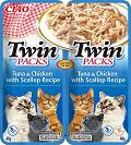 Inaba Ciao Twin Packs Recipe Tuna&Chicken&Scallop Karma z kurczakiem i przegrzebkiem dla kota 2x40g 