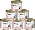 Brit Veterinary Diet Renal Tuna&Salmon&Pea Karma z tuńczykiem i łososiem dla kota 6x200g PAKIET