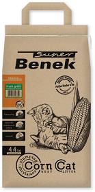 Super Benek Żwirek kukurydziany dla kota Corn Cat Świeża Trawa 7l