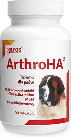 Dolfos ArthroHA dla psa Suplement diety 90 tab.