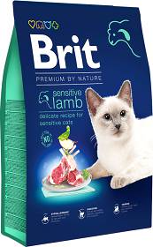 Brit Premium Cat Sensitive Lamb Karma z jagnięciną dla kota 8kg