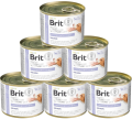 Brit Veterinary Diet Gastrointestinal Salmon&Pea Karma z łososiem dla psa 6x200g PAKIET