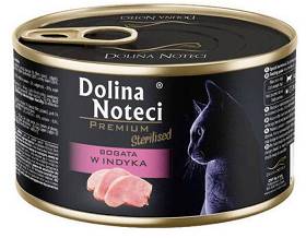 Dolina Noteci Premium Sterilized Karma z indykiem dla kota 185g