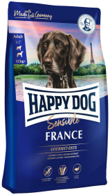 Happy Dog Adult Medium&Large France Karma z kaczką dla psa 12.5kg + Barry King Woreczki 4x20 GRATIS