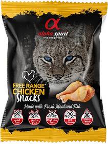 Alpha Spirit Przysmak Chicken Snacks z kurczakiem dla kota op. 50g