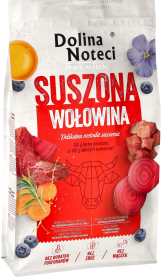 Dolina Noteci Premium Karma z suszoną wołowiną dla psa 9kg