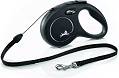 Flexi Smycz dla psa New Classic CORD rozm. S kolor czarny