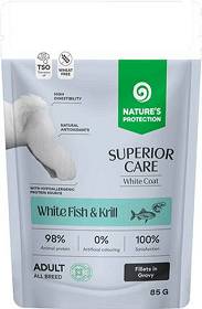 Nature's Protection Adult Superior Care Fish&Krill Karma z rybą i krylem dla psa 85g