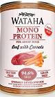 Wataha Mono Adult Beef with Carrots Karma z wołowiną i marchewką dla psa 400g