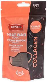 4 Dogs Original SEMI SOFT Batony z kaczką i marchewką dla psa 2szt.