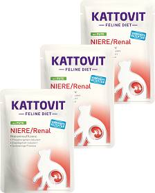 Kattovit Feline Diet Renal Karma z indykiem (Pute) dla kota 12x85g PAKIET