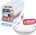 Animal Island Everyday Kitten Turkey&Rabbit in Broth Karma z indykiem i królikiem w rosole dla kociąt 12x85g + Talerzyk GRATIS