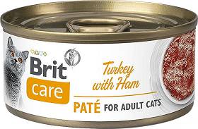 Brit Care Cat Turkey with Ham Karma z indykiem i szynką dla kota 70g [Data ważności: 06.2024]