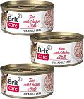 Brit Care Cat Tuna with Chicken&Milk Karma z tuńczykiem kurczakiem i mlekiem dla kota 12x70g PAKIET