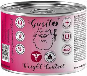 Gussto Fresh Kot Weight Control Karma z kaczką 200g
