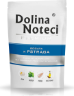 Dolina Noteci Premium Adult Karma z pstrągiem dla psa saszetka 10x500g