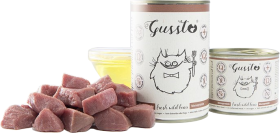 Gussto Fresh Wild Boar Karma z dziczyzną dla kota 200g