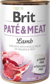 Brit Pate&Meat Lamb Karma z jagnięciną dla psa 800g