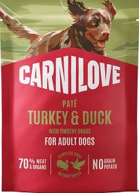 Carnilove DOG Adult Turkey&Duck Karma z indykiem i kaczką dla psa 300g