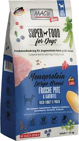 Mac's Dog Monoprotein Adult Large Turkey&Sweet Potato Karma z indykiem dla psa 12kg