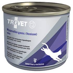 Trovet CAT Hypoallergenic Venison VRD Karma z dziczyzną dla kota 200g