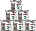 John Dog for Cats 99 MENU Kitten Rabbit Karma z królikiem dla kociąt 6x200g PAKIET