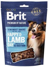 Brit Premium Happy Snacks Lamb with Sea Buckthorn Przysmak z jagnięciną dla psa 180g