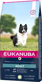 Eukanuba Adult Small&Medium Lamb&Rice Karma z jagnięciną dla psa 2x12kg TANI ZESTAW