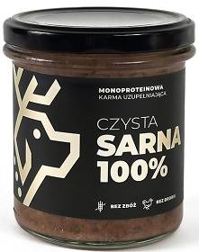 Deer Dog Adult 100% Czysta Sarna Karma uzupełniająca dla psa 290g