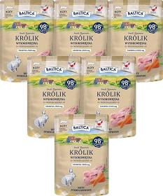Baltica Smaki Regionów Adult Sterilized Karma z królikiem dla kota 10x100g PAKIET