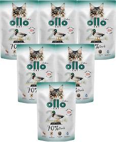 Ollo nr 2 Duck Karma z kaczką dla kota 12x85g PAKIET
