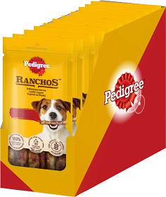 Pedigree Przysmak Ranchos Gryzaki na Dłużej z wołowiną dla psa 12x40g PAKIET [Data ważności: 22.05.2024]