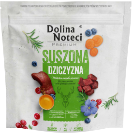 Dolina Noteci Premium Adult Suszona Karma z dziczyną dla psa 1kg