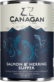 Canagan Salmon&Herring Supper Karma z łososiem i śledziem dla psa 400g