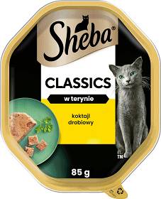 Sheba Classics Karma z koktajlem drobiowym w pasztecie dla kota 85g