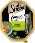Sheba Sauce Collection Karma z królikiem i warzywami w sosie dla kota 85g