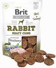 Brit Przysmak Meaty Jerky Rabbit Meaty Coins dla psa op. 80g
