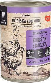 Wiejska Zagroda Cat Karma z kurczakiem i kaczką dla kota 400g