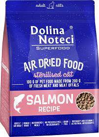Dolina Noteci Superfood Adult Suszona Karma z łososiem dla kota 1kg