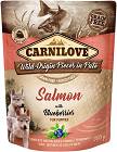 Carnilove Salmon&Blueberries for Puppies Karma z łososiem dla szczeniaka SASZETKA 300g