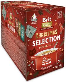 Brit Care Cat Christmas Selection Mix Smaków Karma dla kota 15szt. Multipack 