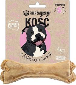 Paka Zwierzaka Kość z dodatkiem żwacza dla psa rozm. S dł. 10 cm