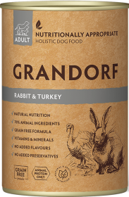 Grandorf Rabbit&Turkey Karma z królikiem i indykiem dla psa 400g