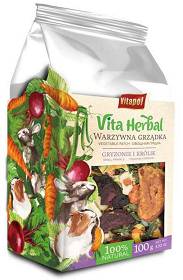 Vitapol Vita Herbal Warzywna grządka Karma dla gryzonia i królika 100g