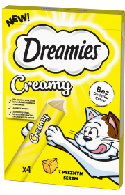 Dreamies Creamy Przysmak z serem dla kota 40g