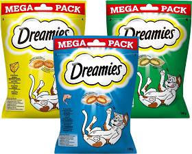 Dreamies Przysmak dla kota MIX SMAKÓW op. 3x180g ZESTAW